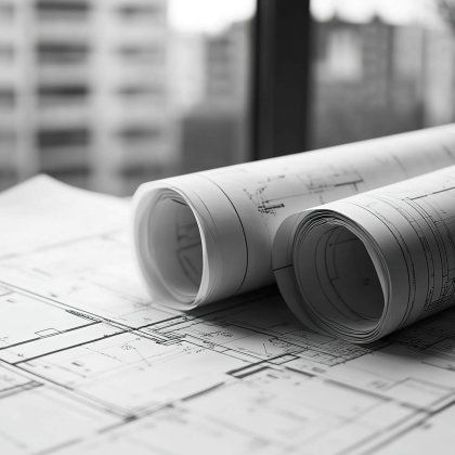 commercial construction blueprints